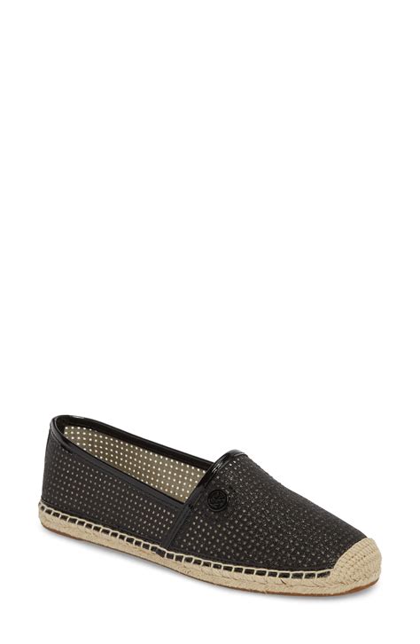 michael michael kors black espadrille flats|Michael Kors kendrick slip on.